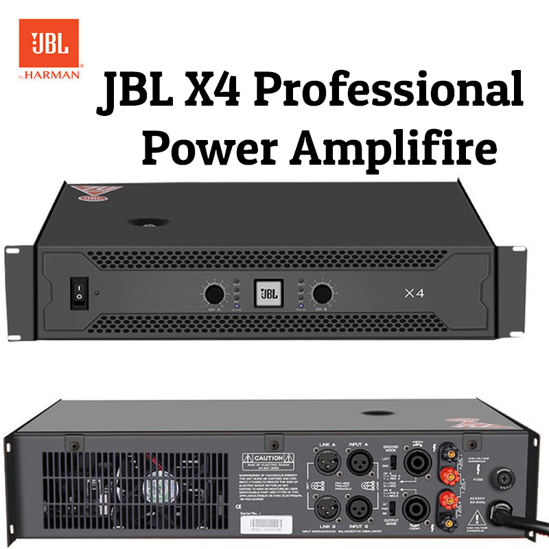 JBL X4 High Power Professional Amplifier Loader (For Stage, Karaoke  KTV, Meeting, Home)